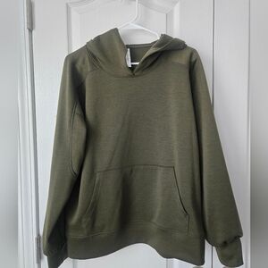 Dear Scarlett Olive Green Womens Hoodie Sz Large